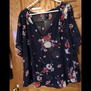 Torrid button up shirt